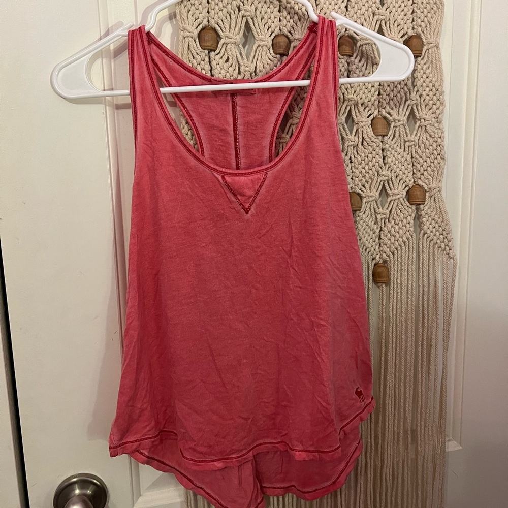 Abercrombie & Fitch tank top, Small, red